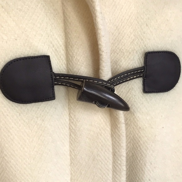 BURBERRY 100% PURE WOOL JACKET WITH 2-WAY ZIPPER, GUC - Picture 5 of 14